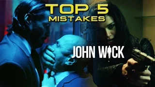 Top 5 Movie Mistakes - John Wick (2014) Keanu Reeves