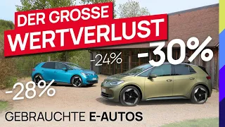 Gebrauchte Elektroautos - Der große Wertverlust!