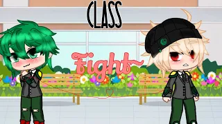 Class fight~||bakudeku💚🧡||bakudeku vs kiribaku||mha||Gachaclub||jealous deku||little_Softie
