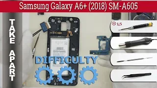 How to disassemble 📱 Samsung Galaxy A6 Plus (2018) SM-A605