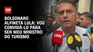 Na Argentina, Bolsonaro se diz esperançoso com Milei e alfineta Lula | CNN ARENA