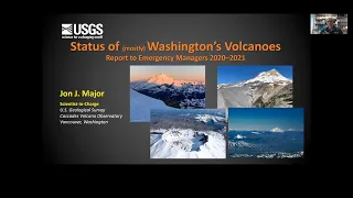 Status of (mostly) WA Volcanoes: Report to Emergency Managers 2020-21