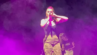 Singer GRACEY show before Anne-Marie Concert in Cardiff, Wales - 7-May-2022