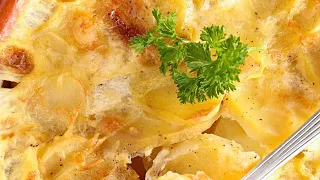 Der Kohlrabi Auflauf ist so lecker, dass ich den jeden Tag mache! Kartoffelgratin & Kohlrabi Rezept