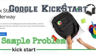 Google Kickstart Sample Problem 2022 Solution