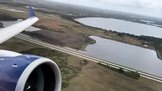 Breeze Airways Airbus A220-300 Takeoff From Orlando International Airport