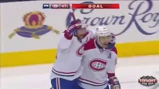 Habs@Leafs (Game 1) 10/08/14 Plekanec Goal #2