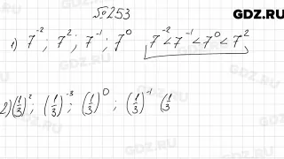 № 253 - Алгебра 8 класс Мерзляк