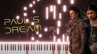 Dune Theme (Paul's Dream Piano Cover Tutorial)