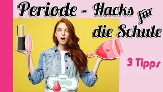 Periode❣- Hacks für die Schule / 3 Tipps für starke Mädchen