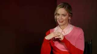 Mary Poppins Returns Interview with Emily Blunt - "Mary Poppins"