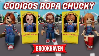 Códigos ropa (Chucky) HALLOWEEN 🎃 *GRATIS* en Brookhaven 🏡 RP ROBLOX #roblox #brookhaven #parati