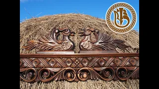 Wood carving Исцеляются Любовью