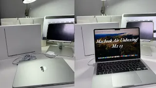 MacBook Air Unboxing!! 맥북에어 M2 13인치 언박싱!