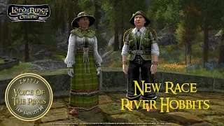 Breaking - NEW Race - River Hobbits! In the Lord of the Rings Online MMO | A LOTRO Update.