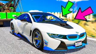 УГНАЛ НОВЫЙ СУПЕРКАР BMW I8 ИЗ БУДУЩЕГО ! - БИТВА ЭВАКУАТОРОВ В GTA 5 ONLINE