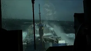 Cthulhu captured on camera during a storm at sea