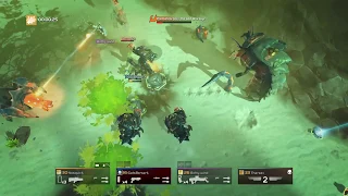 Helldivers - Hive Lord boss battle