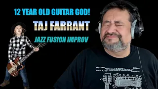 12 Year Old Guitar God Taj Farrant Plays Jazz Fusion | An Old Musician Reacts!