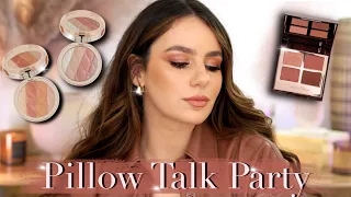 CHARLOTTE TILBURY : PILLOW TALK DREAM + NEW HIGHLIGHTERS || Swatches & Comparison || Tania B Wells