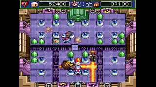 [TAS] SNES Super Bomberman 5 "2 players, best ending" by Ryuto in 08:22.15