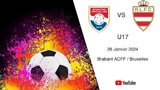 u17 | Brabant ACFF | Sporting Bxl vs Leopold FC | 28 janvier 2024