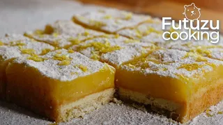 How To Make Classic LEMON BARS |  Easy Recipe | Lemon Dessert | asmr