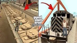 Могут ли 100 танков остановить поезд в GTA San Andreas? (Эксперимент).