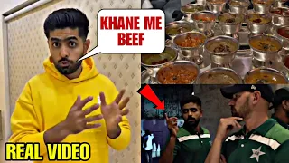 Babar Azam gave shocking statement when Pakistan players were not given Beef during Dinner in India