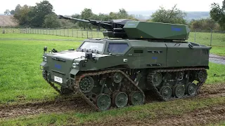 Discover IABG GSD LuWa most incredible & secret light airborne tracked armored fighting vehicle