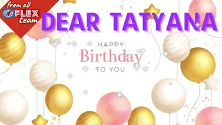 HAPPY BIRTHDAY, TATYANA KOZLOVA!