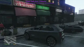 Grand Theft Auto V Getaway Vehicle Mission