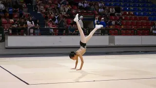 بطوله جمباز ايروبيك 2022  hala under 10 Aerobic gymnastics