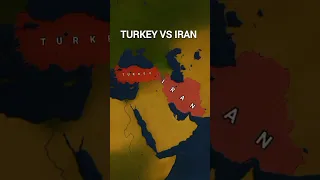 Turkey vs Iran in Age of History 2 | #shorts #ageofhistory2 #aoh2 #timelapse #turkey #iran