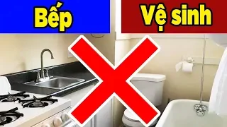 10 Đại Kỵ Phong Thủy Nhà Bếp Và Nhà Vệ Sinh Bắt Buộc PHẢI BIẾT Khi Xây Mới Để Tránh Vận Hạn Điềm Dữ