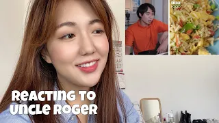 Korean Reacts To: Uncle Roger Egg Fried Rice Videos