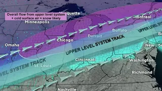 Tracking more rounds of snow in Metro Detroit Friday, this weekend