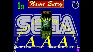 Daytona USA -Name Entry [Sega Model 2]