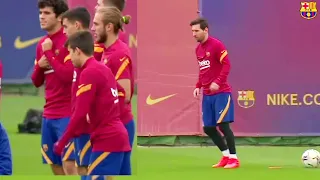 WHAT MESSI DID AT BARCA TRAINING TODAY AHEAD OF BETIS LALIGA CLASH - Barcelona Training Today