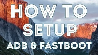 How To Setup/Install ADB And Fastboot On Mac Os ( Easy One click Installation )