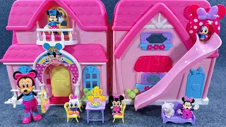 22 Minutes Satisfying with Unboxing Disney Minnie mouse Vacation Villa Party | Review Toys ASMR