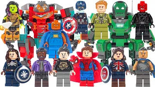 All LEGO Marvel Studios' What If...? Set Minifigures Collections | LEGO VS Movie