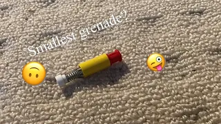 How to make a working mini LEGO grenade