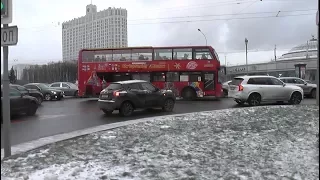 Двухэтажный автобус для экскурсий! (Double-decker bus). Россия (Russia), Moscow (Москва).