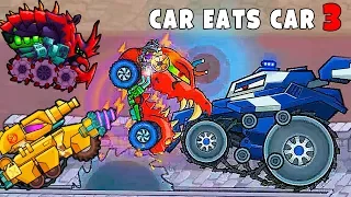 Какая тачка из Car Eats Car 3 быстрей всех победит Босса Молния - сложные задания от подписчиков