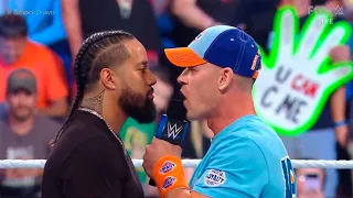 John Cena Returns and Attacks Jimmy Uso - WWE SmackDown 9/1/2023