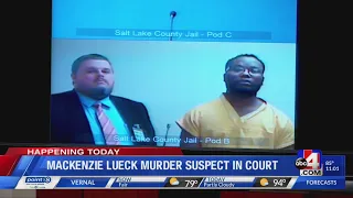 Mackenzie Lueck accused killer's 1st court appearance