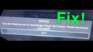 Modern Warfare HOW TO FIX! Notice "You are missing one or more Single Player DLC Packs"