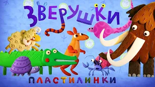 Пластилинки Зверушки 🐯 Все серии подряд (11-16) 🦊 Премьера на канале Союзмультфильм 2021