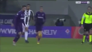 Badelj's goal Fiorentina 2 Juventus 0